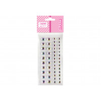 Стразы самоклеящиеся deVENTE DIY Two Tone Rhinestones 48шт переливающиеся