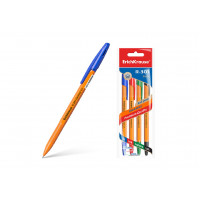 Ручка шар. R-301 Stick Orange 0.7  (пакет 4шт) син,зел,красн,черн   Erich Krause