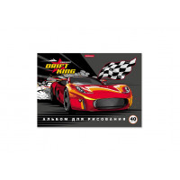 Альбом 40л А4  Drift King клеевой,  ErichKrause