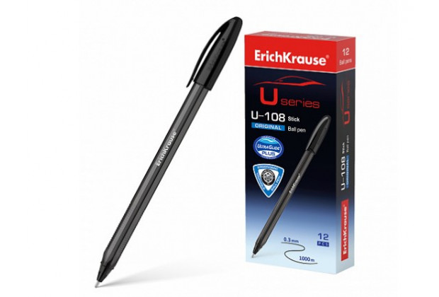 Ручка шар. U-108 Original Stick Ultra Glide Technology 1.0 черный