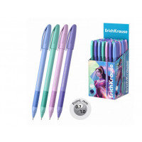 Ручка шар. U-109 Pastel Stick&Grip Ultra Glide Technology 1.0 синий, Треугольная одноразовая