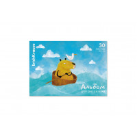 Альбом 30л А4 Capibara Travel клеевой Erich Krause
