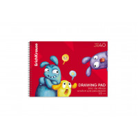 Альбом 40л А4 Jolly Friends. гребень,микроперфорация Erich Krause