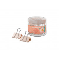 Биндер 32мм. Pastel Bloom Peach (9шт) Erich Krause