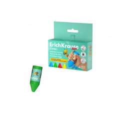 Мелки восковые 4цв Baby Jumbo Bee Wax утолщенные круглые Erich Krause