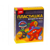 Фигурки из теста "Морские жители"