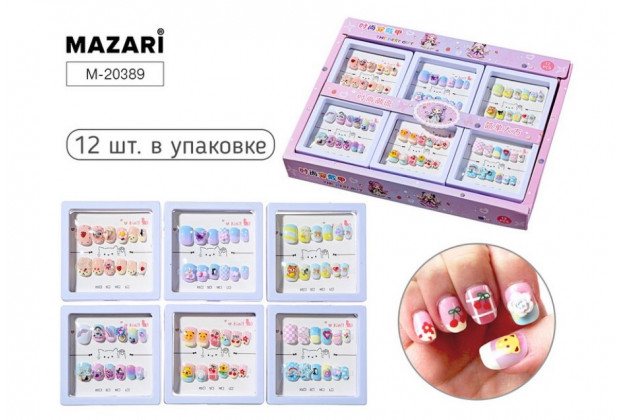 Ногти накладные 12шт