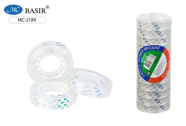 Скотч 12*33м, Basir