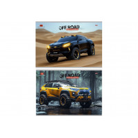 Альбом 12л А4 "Profit" АВТО И ПРИРОДА 6 скрепка