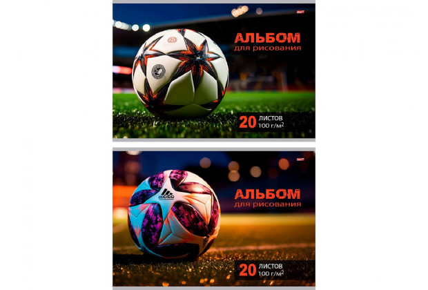 Альбом 20л А4  Profit ФОТО МЯЧА
