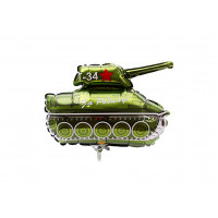 Шар фольгированный Танк Т-34 12"