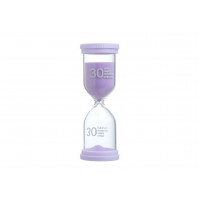 Часы песочные Happy time 30 минут 4,4*12,6см сиреневые