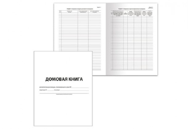 Домовая книга  А4 12л 198*278мм форма №11 Brauberg