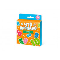 Карточки развив "Что пропало?" 105*105мм ЦИФРЫ Феникс