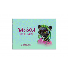 Альбом 12л А4 "ТЕХНО-ПАНТЕРА", 2 скобы, 120г/м,  Феникс