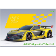Альбом 12л А4 Автоспорт на скобе Hatber