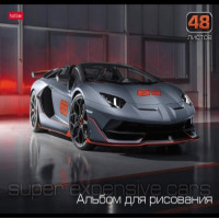 Альбом 48л А4 АвтоЛюкс на скобе