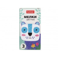 Мел цветной 3шт, Нарисуй-ка!, Hatber