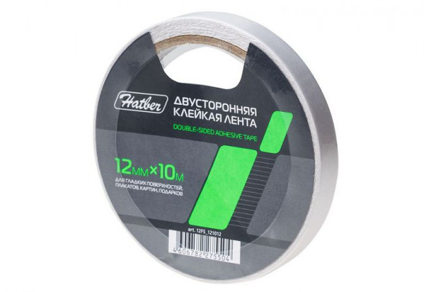 Скотч д/стор 12мм*10м Hatber