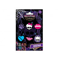 Кнопки MONSTER HIGH с резиновой  головкой 6шт Centrum